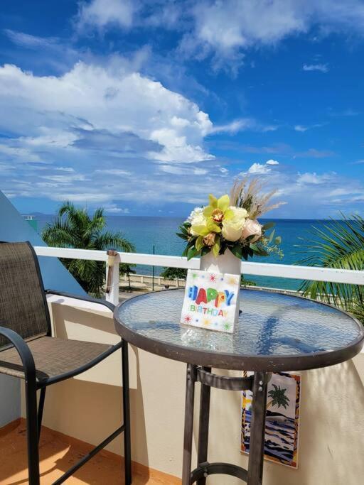 Summer All Year! Oceanfront With Pool A/C Aguadilla Ngoại thất bức ảnh