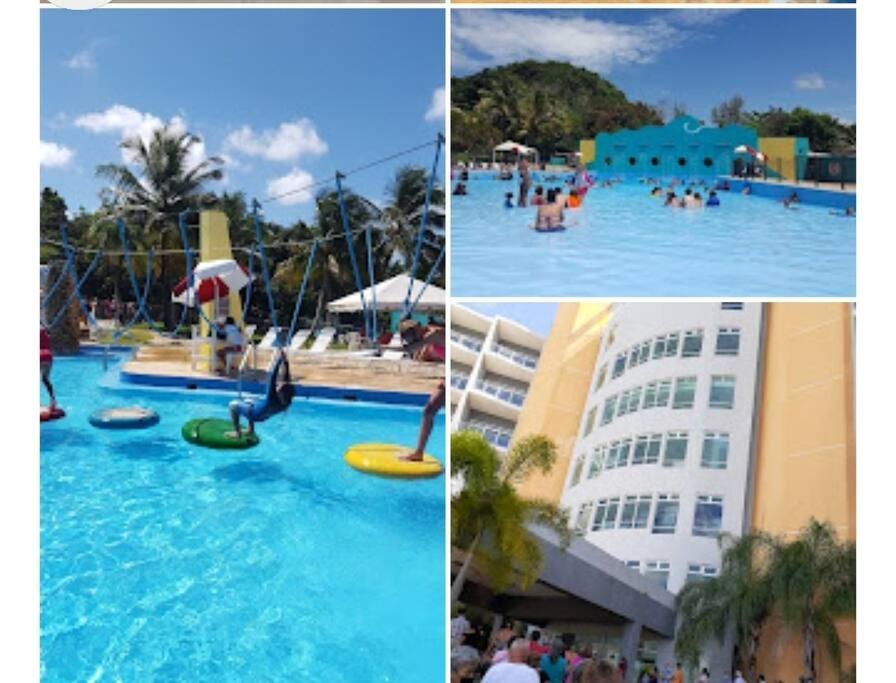 Summer All Year! Oceanfront With Pool A/C Aguadilla Ngoại thất bức ảnh